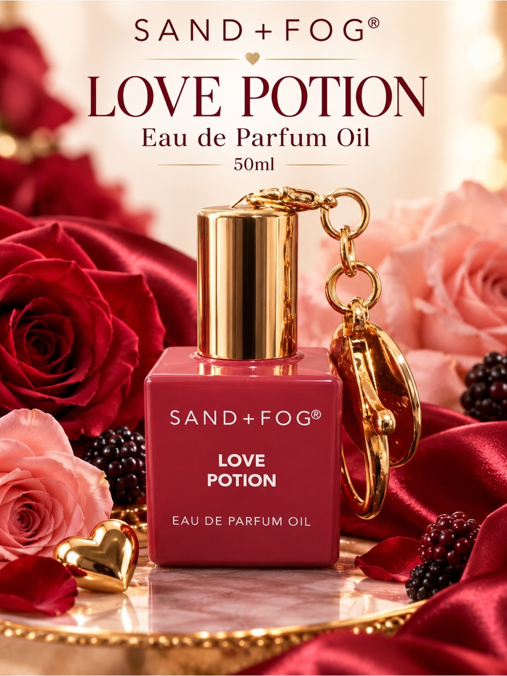 Sand+Fog Love Potion Eau de Parfum Oil – Red
